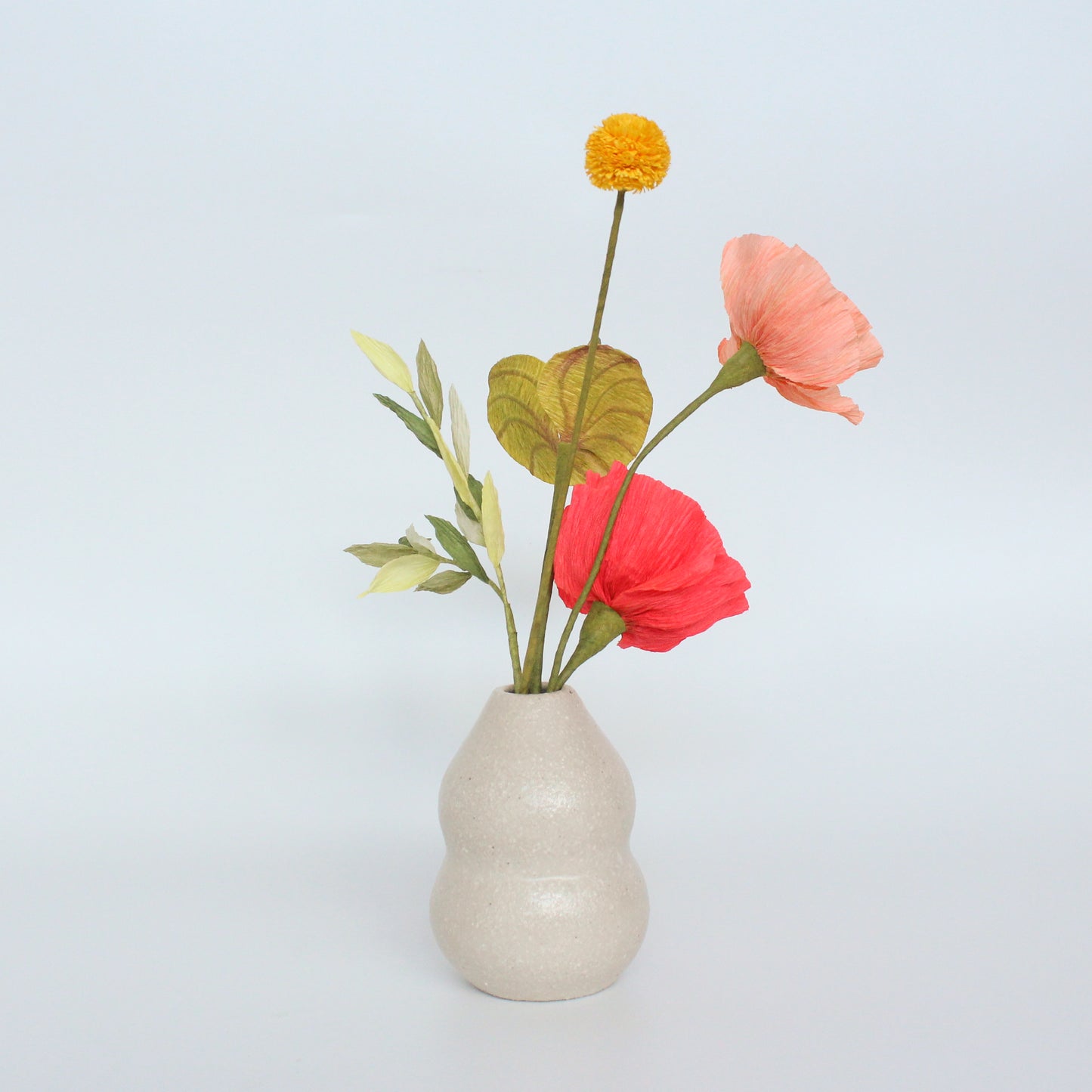 Classic Pierrot 04 + Paper flower