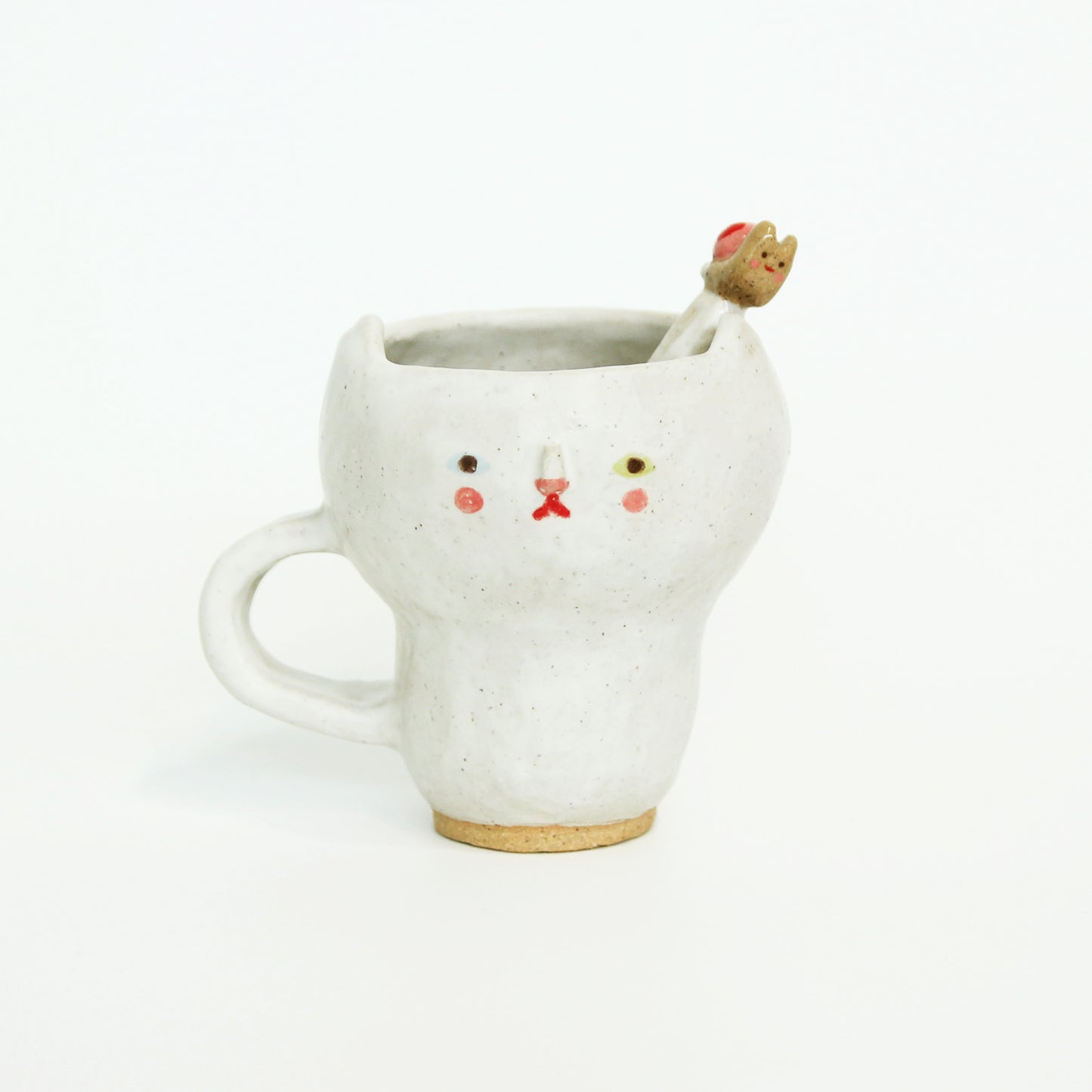 Kitty Cup & Snail Spoon Set - Picnic Duo