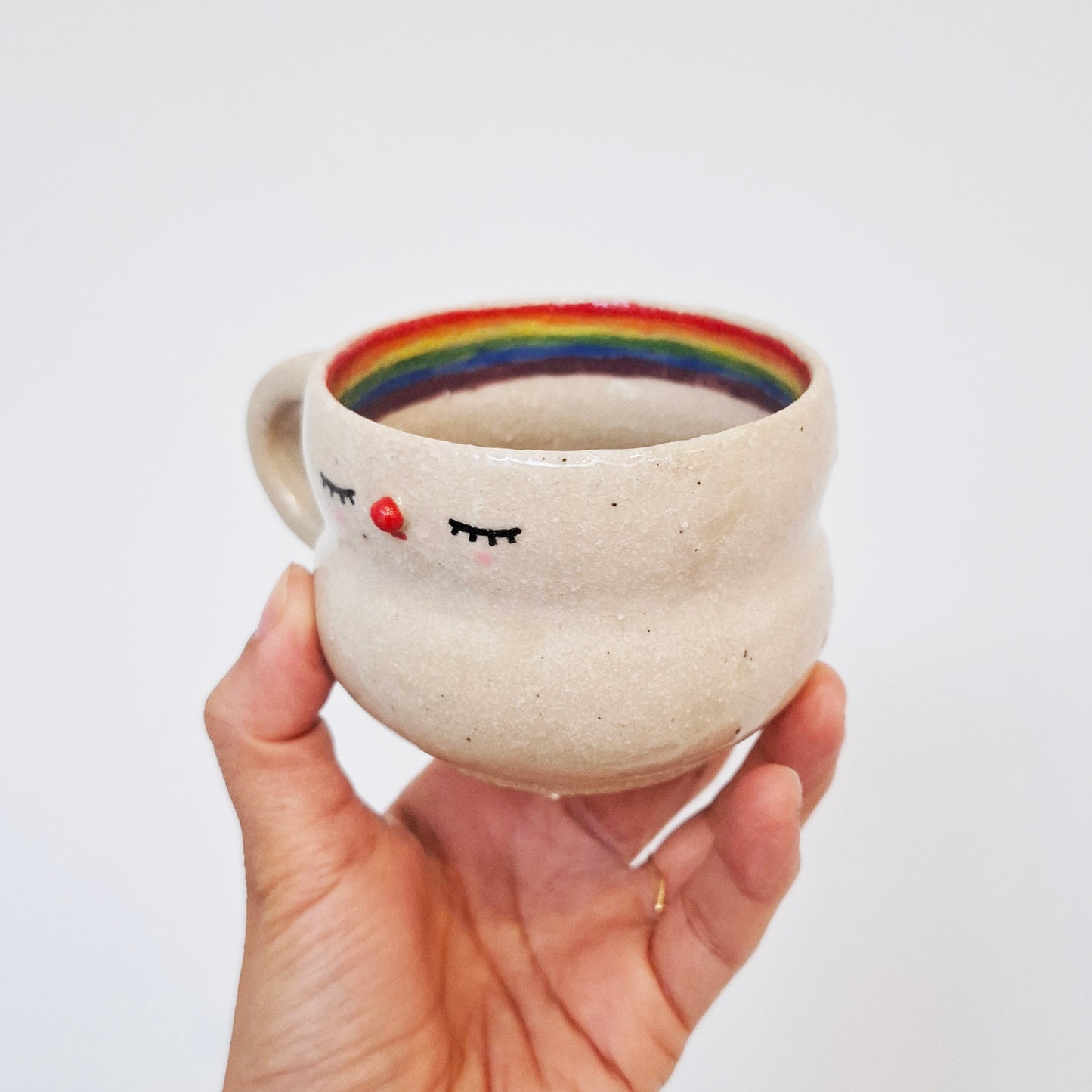 Rainbow in a Pierrot cup - Natural