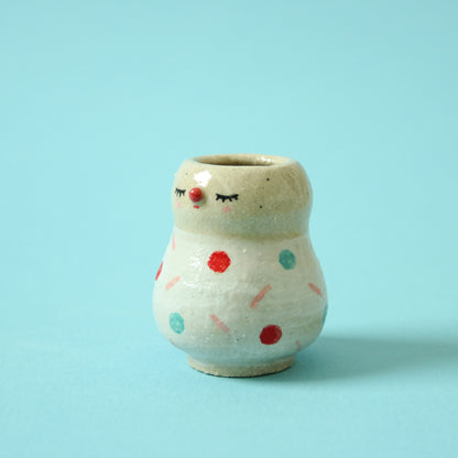 Pierrot Mini Pot / Chasen 02