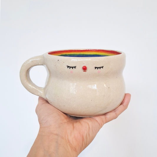 Rainbow in a Pierrot cup - Jumbo