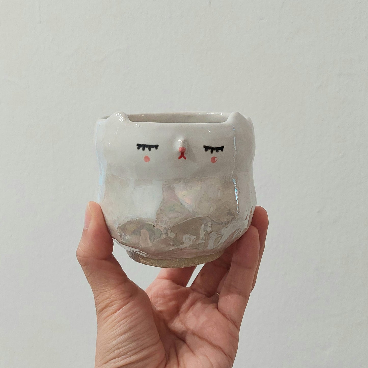 icey kitty tea cup