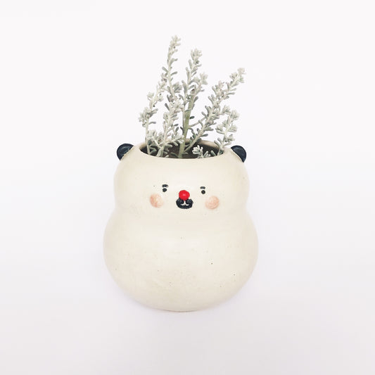 Pan-da vase