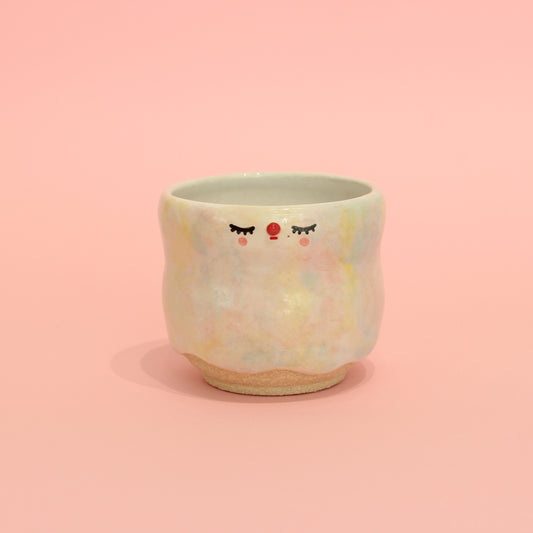 Melty pierrot tea cup - polka pop