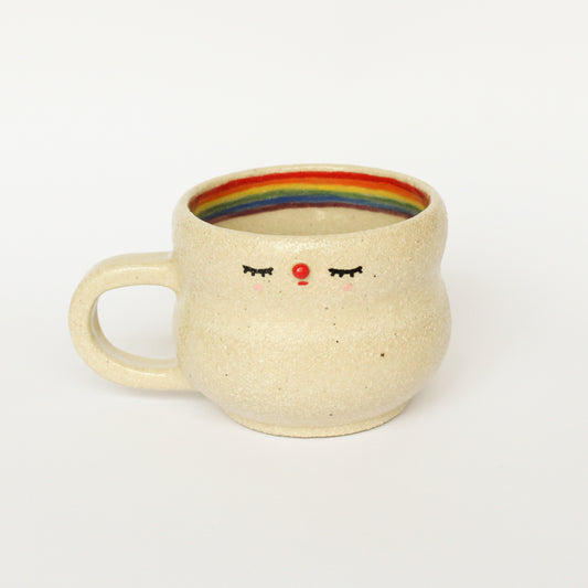 Rainbow in a Pierrot cup - Natural