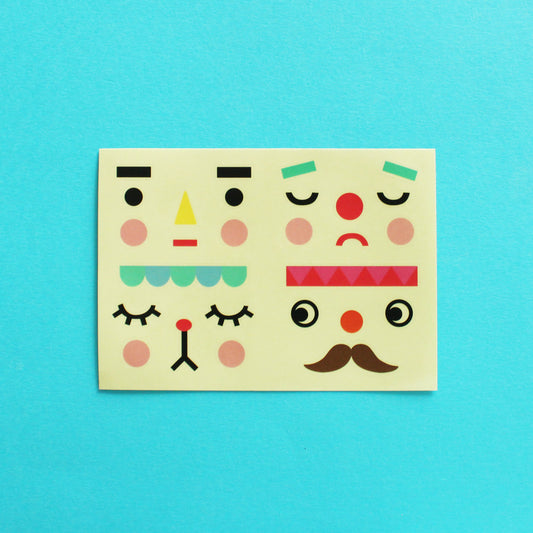 Polkaros Face Stickers